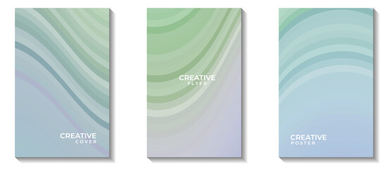 creative colorful cover flyer poster