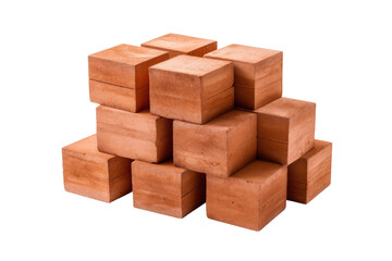 Structural Beauty Unmarked Bricks Craft isolated on transparent background