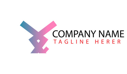 Obraz premium Vector logo design template with black and red triangles. Can be used as an icon for application or corporate identity