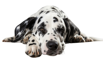 Animal Meat Munchies Dalmatians Savory Indulgence on a White or Clear Surface PNG Transparent Background