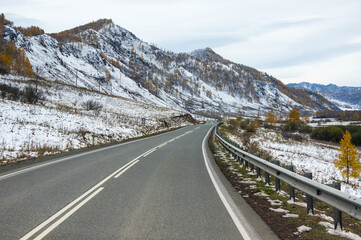View of Altay mountains