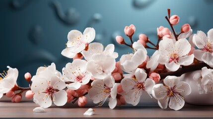 White Pinkish Peach Blossoms Flower Tree, HD, Background Wallpaper, Desktop Wallpaper