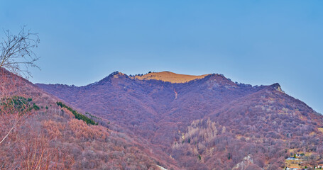 The peak of Monte Boglia, Ticino, Switzerland