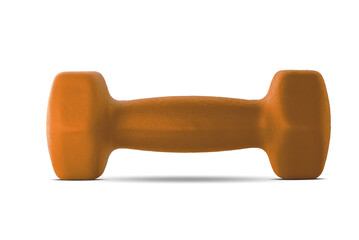 dumbbell Isolated on white background. High quality photo