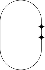 Abstract Minimalist Monoline