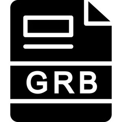 GRB Icon - obrazy, fototapety, plakaty