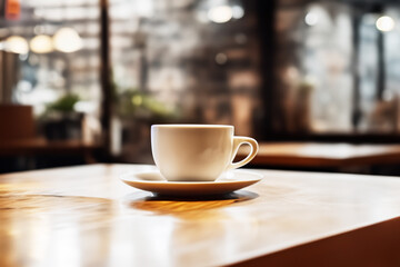 Fototapeta premium 落ち着いた雰囲気のカフェ Tranquil Atmosphere Café