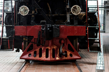 Historic steam locomotive