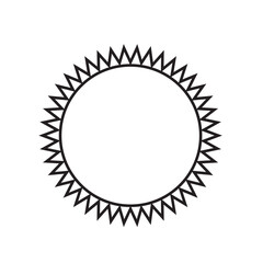Ornamental circular frame element for related graphic design purpose. 