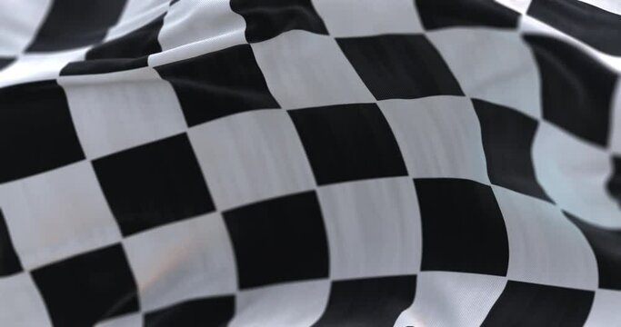 Chequered flag F1 race, loop