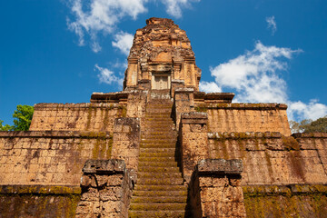 Baksei Chamkrong Pyramid Temple In Cambodia