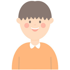 Boy with smile 