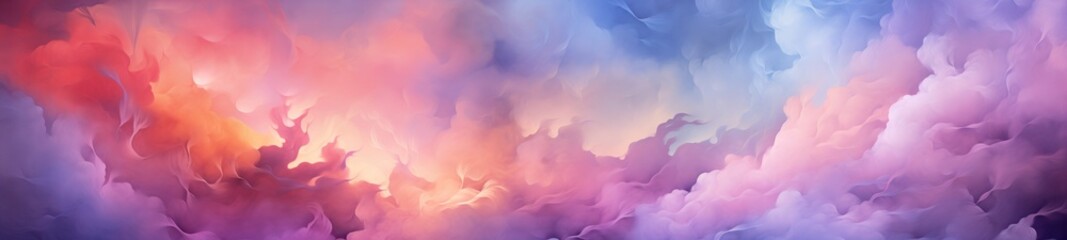 Watercolor Style Backgrounds—blended colors, brushstroke textures, imparting a delightful painterly touch. A visual immersion into the world of fluid expression. - obrazy, fototapety, plakaty