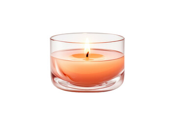 Obraz na płótnie Canvas Floating Elegance: A Sublime Touch to Your Candlelit Decor isolated on transparent background