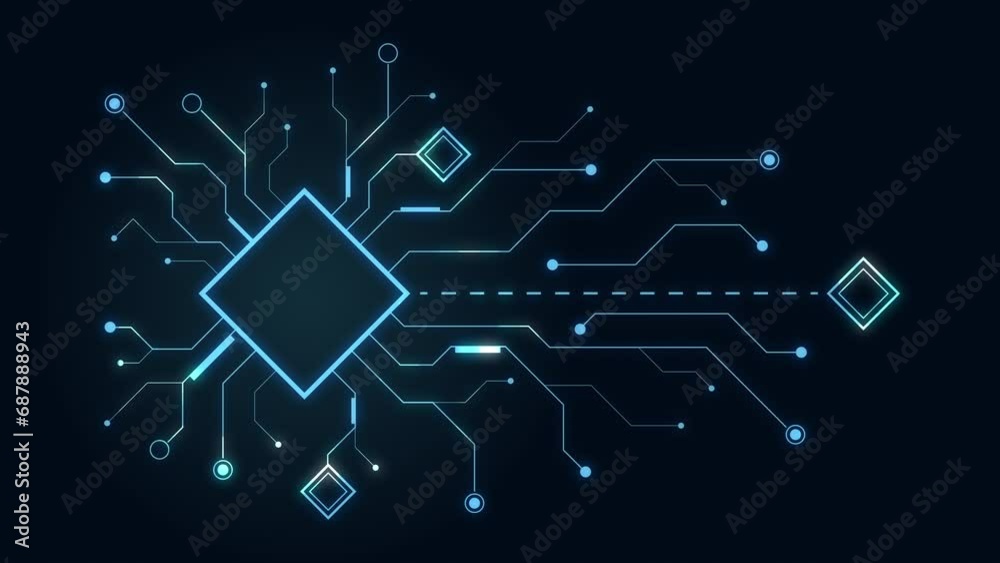 Poster Abstract digital dot line particle data background connecting technology concept.