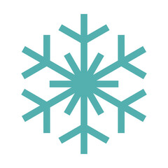 Snowflake Icon Vector
