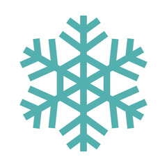Snowflake Icon Vector
