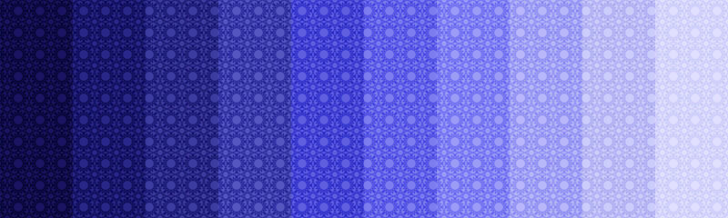 islamic geometric pattern backgrounds with blue color  palette