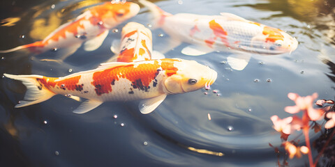 Koi Pond Image .Tranquil Oasis, Captivating Koi Pond Image .
Serenity in Ripples, Koi Pond Reflections .