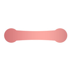 double circle and pink banner bar