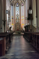 Hradec Kralove church interior