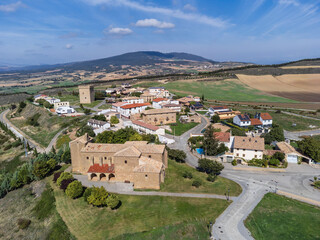 Fototapeta na wymiar Olcoz, Valdizarbe valley, Navarra, Spain