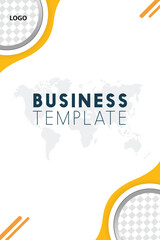 illustration of a background template