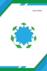 abstract background with arrows