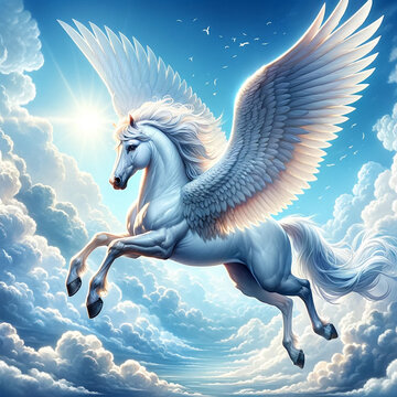 P&eacute;gase le cheval ail&eacute;
