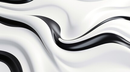 Abstract patterns in black and white colors, background 