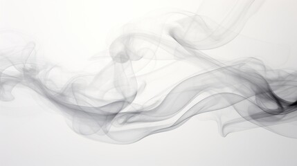 Abstract smoke, black and white color, background