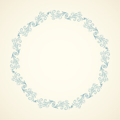 Vignette. Vector drawing