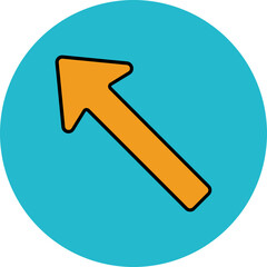 Up Left Icon