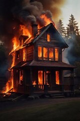 fire in the house