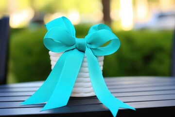 Awareness Ribbon For Birth Defects And Prenatal Health