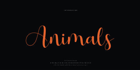 signature Font Calligraphy Logotype Script Brush Font Type Font lettering handwritten
