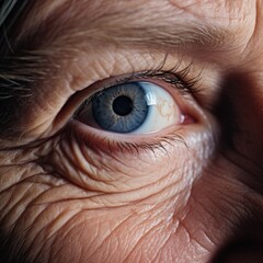 Deep wrinkles. Rhytids. Skin science. Seam. Furrow. Aesthetic medicine. Thick lines. Cosmetic science. Esthetic medicine. Surgery. Face lifting. Tuck-up operation. Iris. Eyebrow. Eyelashes