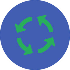 Obraz premium Loop Icon