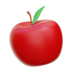 Obraz premium Apple 3D Icon Illustrations
