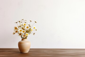 bouquet of flowers, neutral background with space for text