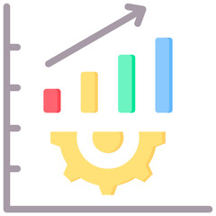 Sales Management Flat Icon