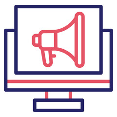 Digital Campaign Icon