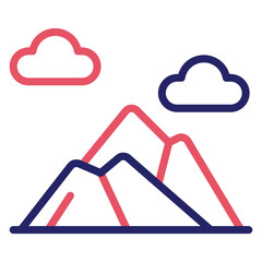 Mountains Icon