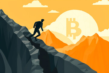 Dawn of Bitcoin, illustration.