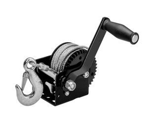 Manual cable winch