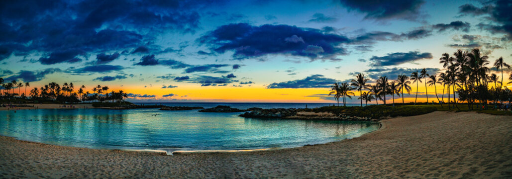 Ko Olina Lagoon Panoramic View