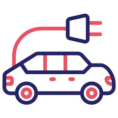 Electric Car Icon