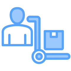 Supplier Blue Icon