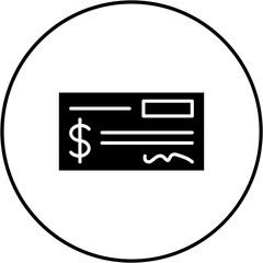 Cheque Icon