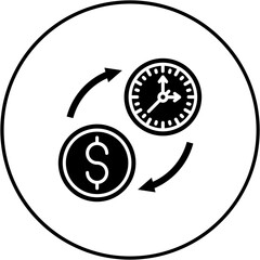Time Is Money Icon